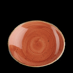 Churchill Stonecast Orange Oval Tallrik 19,2cm