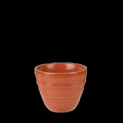 Churchill Stonecast Orange Ripple Chip Mug 28cl