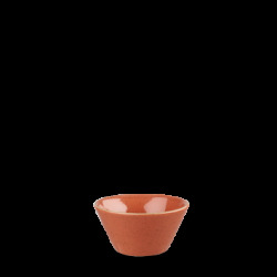 Churchill Stonecast Orange X Squared Sauce Dish 9cl