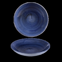 Churchill Stonecast Patina Cobalt Blue Evolve Djup Tallrik 24,8cm