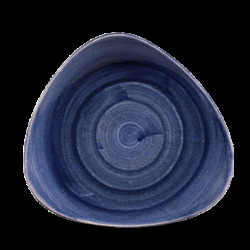 Churchill Stonecast Patina Cobalt Blue Lotus Tallrik 22,9cm