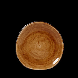 Churchill Stonecast Patina Vintage Copper Round Trace Tallrik 18,6cm