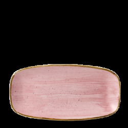 Churchill Stonecast Petal Pink Chefs Oblong Tallrik 29,8x15,3cm