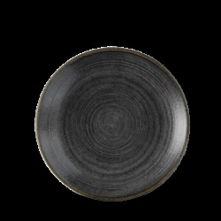 Churchill Stonecast Raw Black Evolve Tallrik 16,5cm