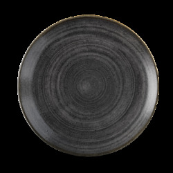 Churchill Stonecast Raw Black Evolve Tallrik 26cm