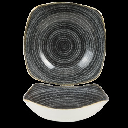 Churchill Studio Prints Charcoal Black X Squared Bowl 23,5cm