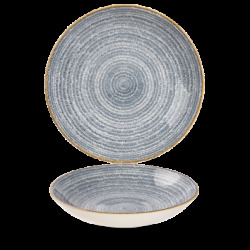 Churchill Studio Prints Slate Blue Evolve Djup Tallrik 24,8cm