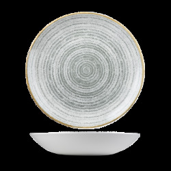 Churchill Studio Prints Stone Grey Evolve Djup Tallrik 24,8cm