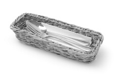 Cutlery basket - 270x100x45 mm stone wash PP