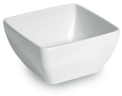 Dish square melamine - 130x130x65 mm