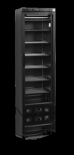 Displayfrys UFSC371G Black, Tefcold, 595x640x1840mm