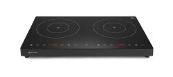 Induktionsplatta dubbel - 2000W+1500W Black Line