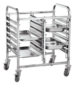 Dubbelvagn - 12x GN 1/1 740x550x940 mm