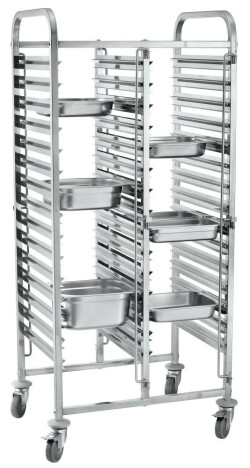Dubbelvagn - 30x GN 1/1 740x550x1730 mm