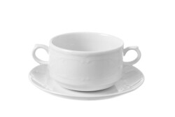 Fat, 158x20 mm Flora - för soppskål/mugg 12 cl