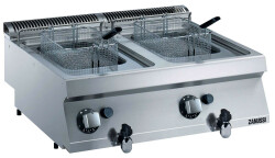 FRITÖS GAS BÄNK 7+7L 800MM - Zanussi