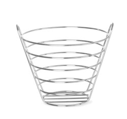Fruit basket chrome plated