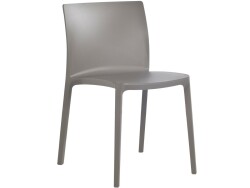 Grå stol stapelbar EVO-kollektion