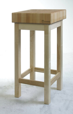 Huggkubb 400x400 mm H150mm med ben Hendi