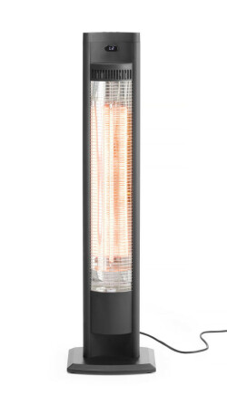 Infraröd terrassvärmare Tornado - 230V 2000W stående