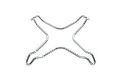Kastrulldistans - krom 255x255x25 mm