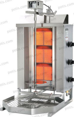 Kebabgrill Potis GD3 - Gas