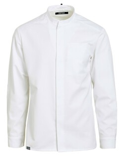 Kockskjorta Refibra Tencel lång ärm - Vit - Kentaur