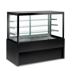 Konditorikyl med rakt glas 1200x780x1380mm, Zoin Kristall