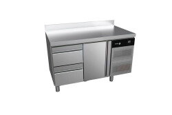 Kylbänk med lådor - välj antal lådor - Advance - 1350x700x850mm - Fagor