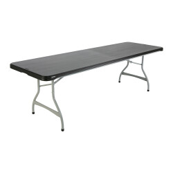 Lifetime hopfällbart bord 245x76 svart