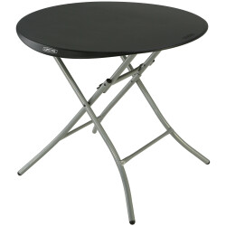 Lifetime runt bord  Ø 84 cm hopfällbart svart