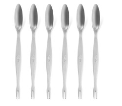 Lobster fork 205 mm - chrome steel