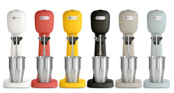 Milkshake mixer Blå - 230V 400W Design by Bronwasser