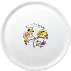 Pizza plate - 330 mm Pizza chef Napoli