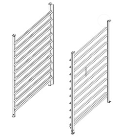 Rational Inhängningsställ till modell 10-2/1