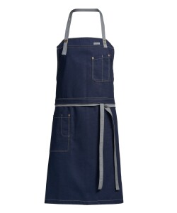 RAW Bröstlappsförkläde - Marinblå - Kentaur
