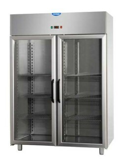 Restaurangkyl 1400L med glasdörr