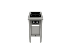 Restaurangspis 2 fyrkantiga plattor 270x270mm, glaskeramisk, 455x813x900mm, Norqi