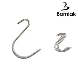 S-krokar assymetriska 5 st - Borniak