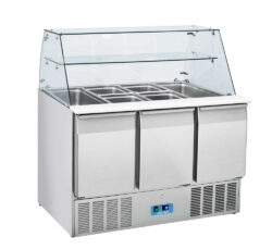 Salladskyl med glas - Zanussi kompressor