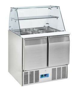 Salladskyl med glas - Zanussi kompressor