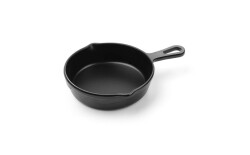 Såspanna i gjutjärnsimitation, Little Chef - Little Chef 162x121x30 mm svart melamin