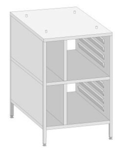 Stativ 2 XS - 8 par gejders