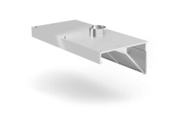 Väggmonterad fläktkåpa - utan belysning 1000x700x850