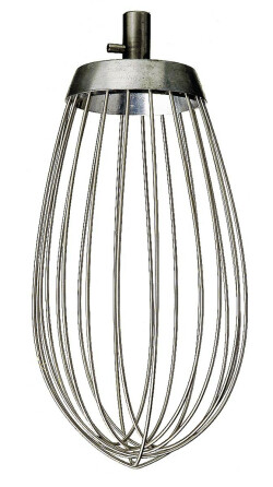 Varimixer 100/40 l standardvisp med trådar i rostfritt stål