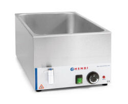 Vattenbad med tappkran Bain-Marie GN 1/1-150