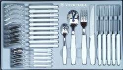 Victorinox - Bordsset 24 delar, svart