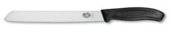 Victorinox - Brödkniv 21 cm vågtandad svart