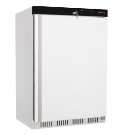 Vit epoxy lackad frysskåp - 125L