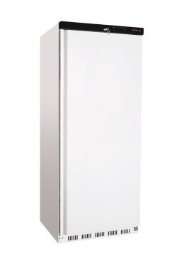 Vit epoxy lackad kylskåp - 600L